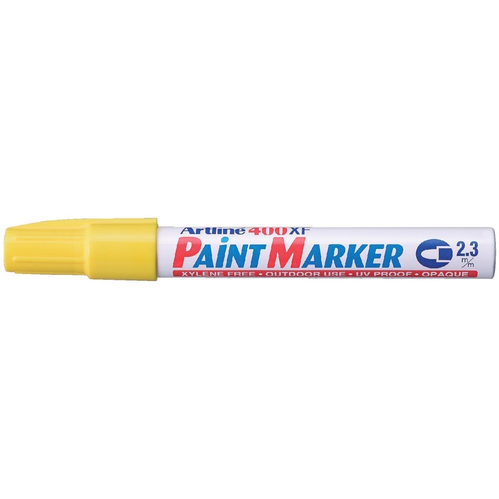 ARTLINE PAINT 2.3mm Bullet Yellow Pack of