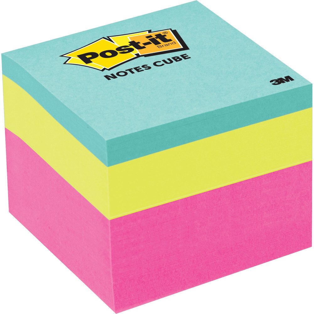 Post-it® Super Sticky Notes, 76 x 76 mm, Rio de Janeiro Collection,  654-5SSUC