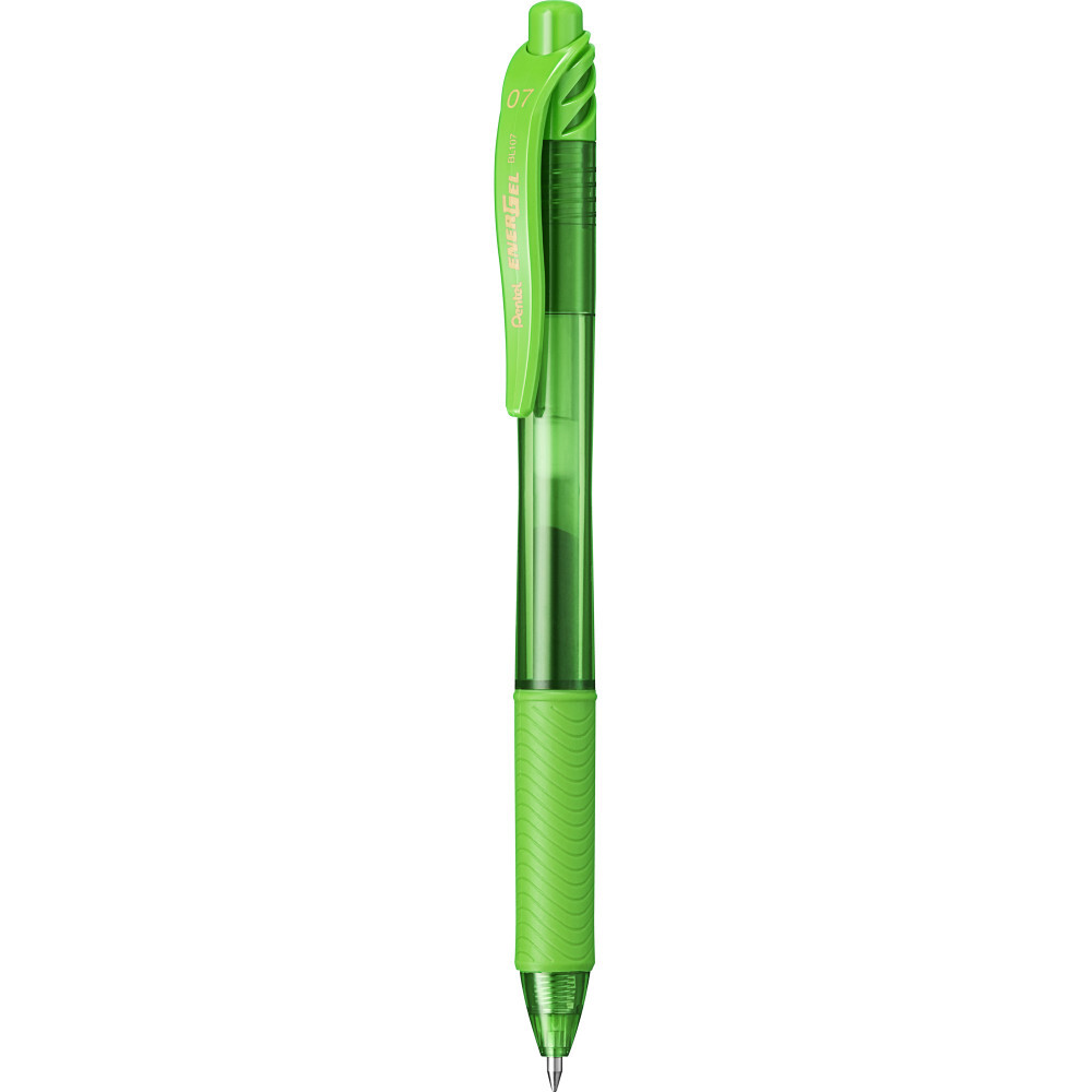 monteren lassen uitlokken PENTEL ENERGEL X GEL INK PEN BL107 Retractable 0.7mm Lime Green