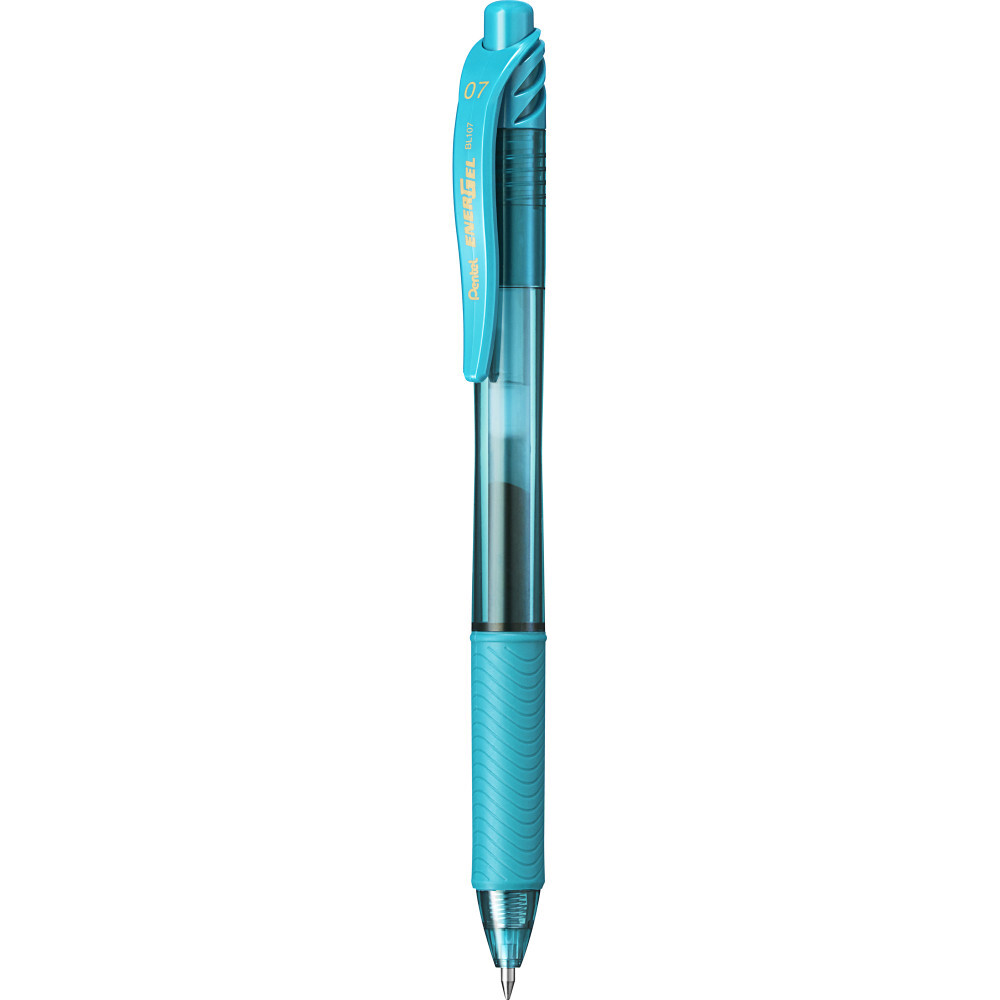 Pentel Energel X BL107 Retractable Rollerball Pen 0.7mm Blue Pack