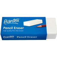Bantex Eraser Large White