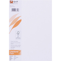 QUILL 90GSM A4 RIPPLEBOND Paper White 100 Sheets Pack