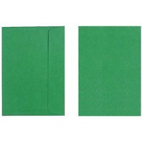 Quill Envelope 80GSM C6 Emerald Pack of 25
