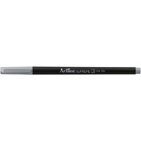 ARTLINE SUPREME FINELINER PENS 0.4mm Pastel Grey Pack of 12