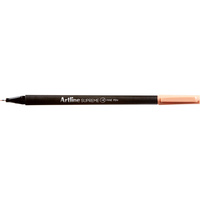 ARTLINE SUPREME FINELINER PENS 0.4mm Apricot Pack of 12