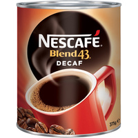 NESCAFE DECAFFEINATED COFFEE 375gm