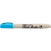 ARTLINE SUPREME BRUSH MARKER Light Blue Box of 12