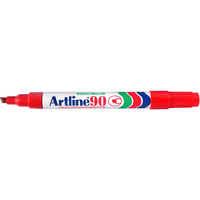 ARTLINE 90 PERMANENT MARKER Chisel Red