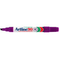 ARTLINE 90 PERMANENT MARKERS Chisel Green Pack of 12