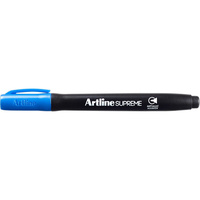 ARTLINE SUPREME MARKERS Metallic Blue Pack of 12