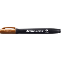 Artline Supreme Permanent Markers Glow Assorted 4 Pack