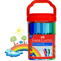 FABER-CASTELL CONNECTOR MARKER Art Set Assorted Pack of 50