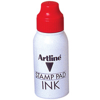 ARTLINE ESA2N STAMP PAD INK 50cc Red