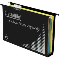 CRYSTALFILE SUSPENSION FILES PP Complete Extra Wide 50mm Box of 10
