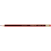 STAEDTLER 112 TRADITION PENCIL Rubber Tipped Graphite HB