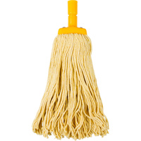 CLEANLINK MOP HEADS Coloured 400gm Yellow