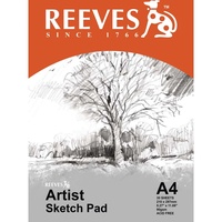 REEVES ARTIST SKETCH PAD A4 90GSM 30 Sheets