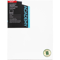 JASART CANVAS ACADEMY 12 x 16 Inch Thin Edge 280gsm Stretched