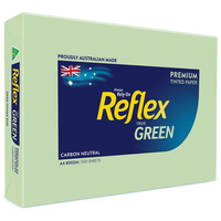 REFLEX COLOUR COPY PAPER A4 80GSM Green 500 Sheets Ream