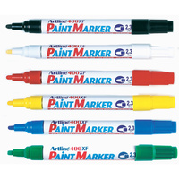 ARTLINE 400 PAINT MARKERS 2.3mm Bullet Assorted Pack of 15
