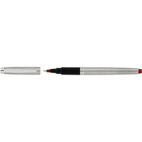 ARTLINE SIGNATURE SILVER Roller Ball Pen Red