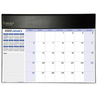 CUMBERLAND TABLE PLANNER Month To View 380X510Mm Black