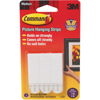 COMMAND PICTURE HANGING STRIPS 17202 Small White