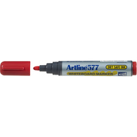 ARTLINE 577 WHITEBOARD MARKER Bullet Red