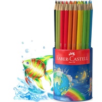 FABER-CASTELL WATERCOLOUR PENCILS Tin Cup Assorted  Pack of 72