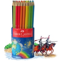 FABER-CASTELL CLASSIC COLOUR PENCILS Tin Cup Assorted  Pack of 72