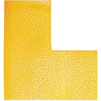 DURABLE FLOOR MARKING SHAPE - L Yellow Pack of 10