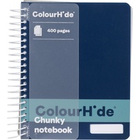 COLOURHIDE NOTEBOOK Chunky 400 Page Navy
