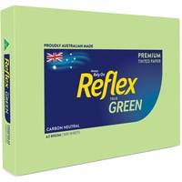 REFLEX 80GSM A3 TINTED Paper Green 500 Sheets Ream