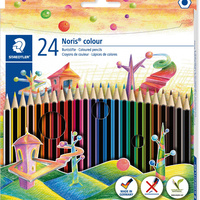 STAEDTLER NORIS CLUB Assorted Coloured Pencils Pack of 24