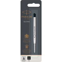 PARKER QUINK BALLPOINT PEN Refill Broad Black