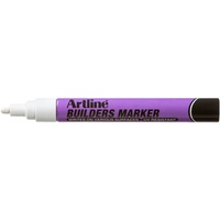 ARTLINE BUILDERS PAINT MARKER 1.5mm Bullet White