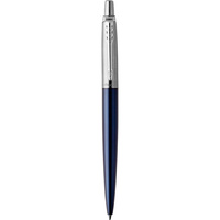 PARKER JOTTER BALLPOINT PEN Royal Blue Chrome Trim Blue