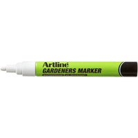 ARTLINE GARDENERS PAINT MARKER 1.5mm Bullet White