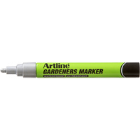 ARTLINE GARDENERS PAINT MARKER 1.5mm Bullet Silver