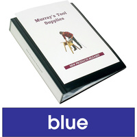 MARBIG CLEARVIEW DISPLAY BOOK A4 36 Pocket Blue