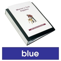 MARBIG CLEARVIEW DISPLAY BOOK A4 50 Pocket Blue