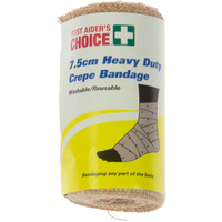 TRAFALGAR H/DUTY CREPE BANDAGE FAC Heavy Crepe Bandage W7.5cm