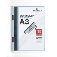 DURABLE DURACLIP FILES A3 30 Sheet Capacity Blue