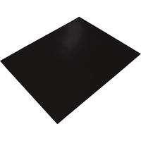 RAINBOW POSTER BOARD 400GSM 510mm x 640mm Black 10 Sheets Pack