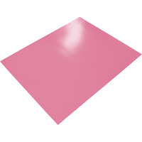 RAINBOW POSTER BOARD 400GSM 510mm x 640mm Pink 10 Sheets Pack