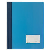 DURABLE FLAT FILE A4 Extra Wide Premium Blue Translucent