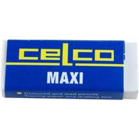 CELCO MAXI ERASER For Coloured & Lead Pencils