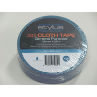 STYLUS 399 CLOTH TAPE Blue 36mmx25m Roll