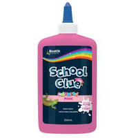 Bostik PVA School Glue 250ml Pink