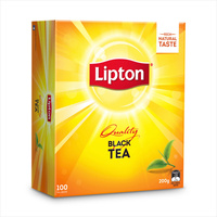 LIPTON BLACK TEA BAGS Pack of 100